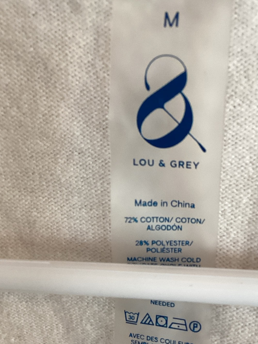 Lou & Grey Cream Ivory Knit Top
